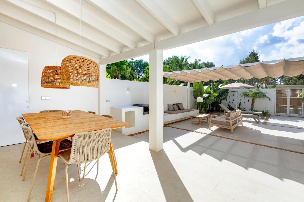 Ses Eufabietes Apartments & Restaurant Playa Migjorn Exteriér fotografie